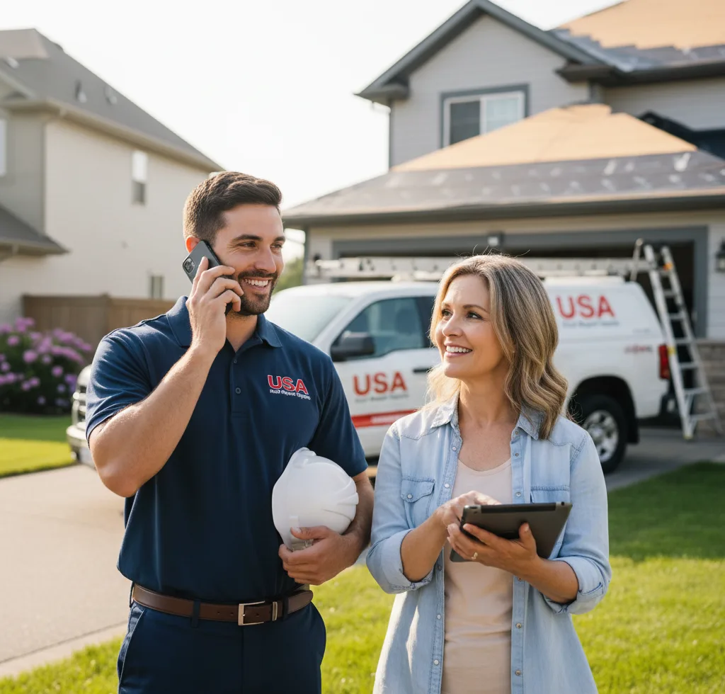 USA Roof Repair Experts customer support in Earlington